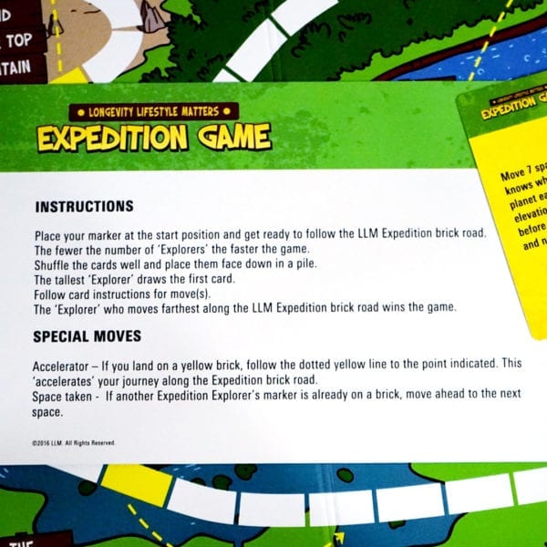 High IQ test board Game - LLM Expedition Game Instructions